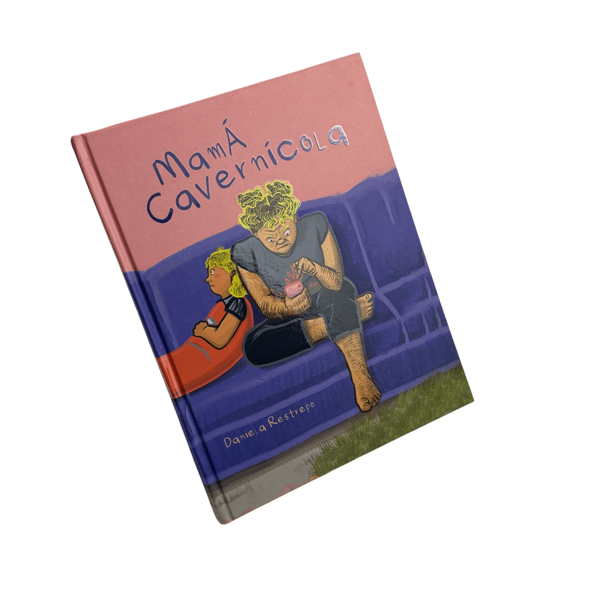 Portada de Mamá Cavernícola de Daniela Restrepo