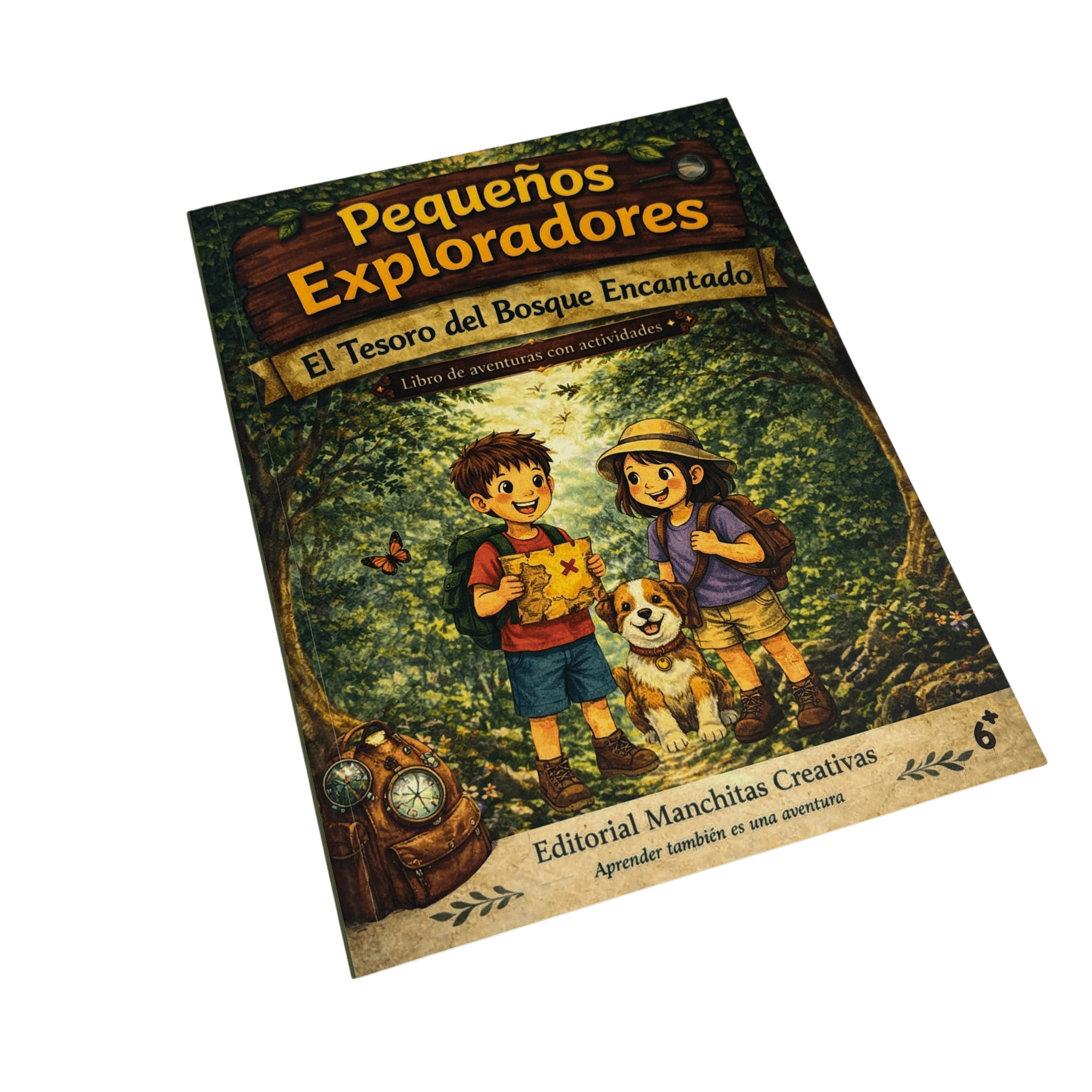 Portada de Pequeños Exploradores: El Tesoro del Bosque Encantado